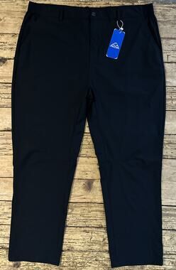 Outdoor Sports Men’s Black Stretch Straight Leg Work/Hiking Pants Size 44 NWT